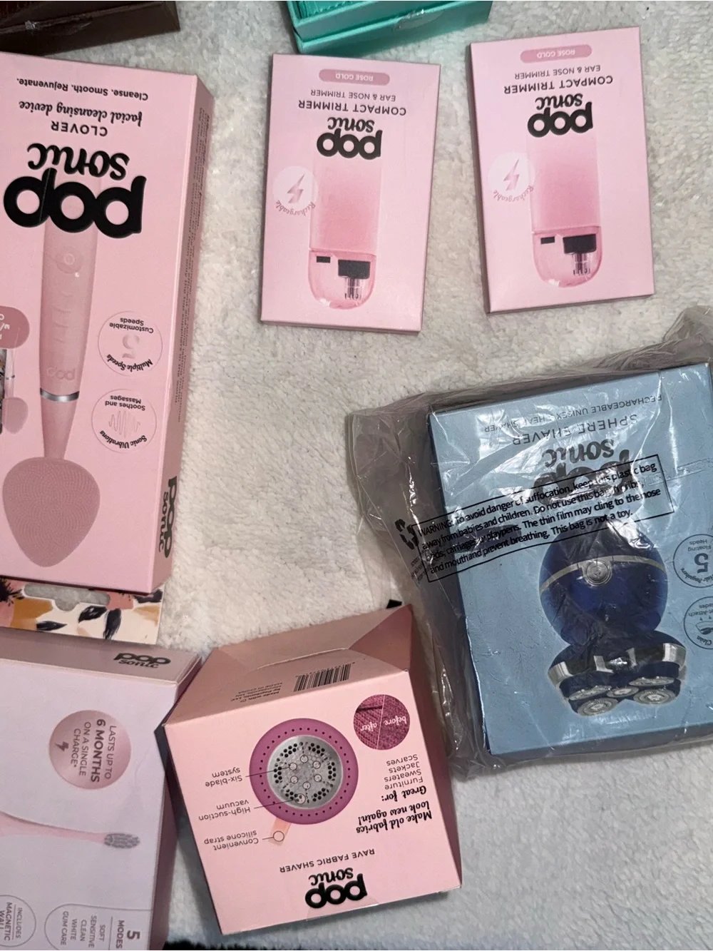 pop branded pink